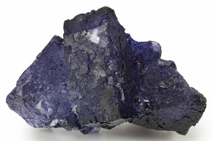 Deep Purple Fluorite Crystals - Múzquiz, Mexico #323902